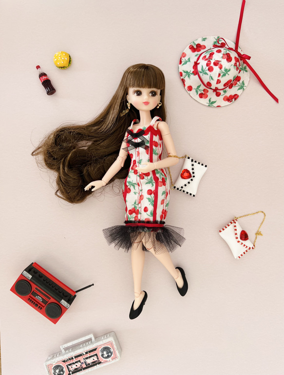 ピンナップガール　ドレス　Cherry 3枚目の画像
