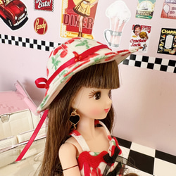Cherry HAT リカちゃん　帽子 1枚目の画像
