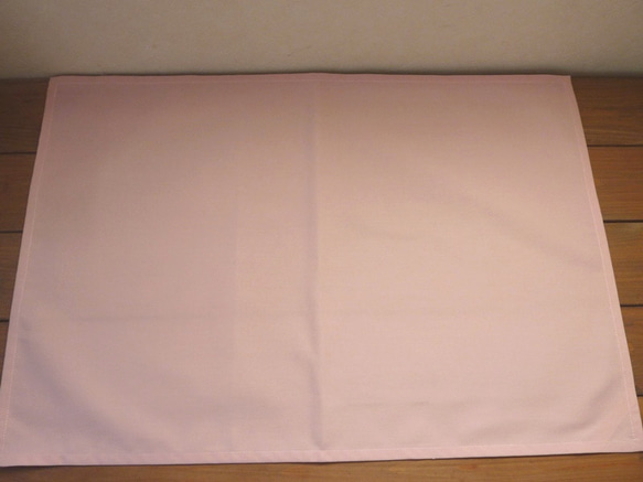 40×60 ランチョンマット 2枚セット ピンク・花柄 3枚目の画像