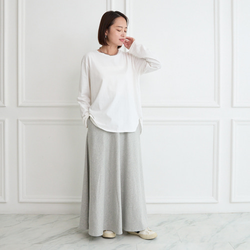 やわらか裏毛パイル素材 デイリユースに使える 大人スウェット