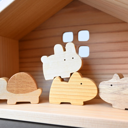 金太郎とクマのお家｜初節句に日本の木材で作るかわいい五月人形 11枚目の画像
