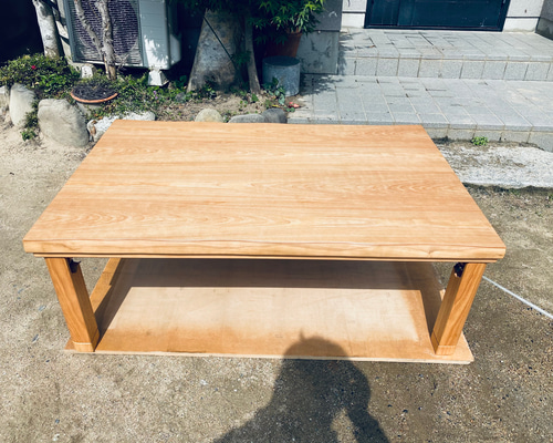 花柄こたつテーブルウォールナット日本製・ヒーター付き 0_2d5d8863eabd3523f129c0615bf6