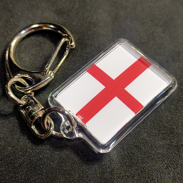 ◆新品◆ イングランド キーホルダー 国旗 ENGLAND 2枚目の画像