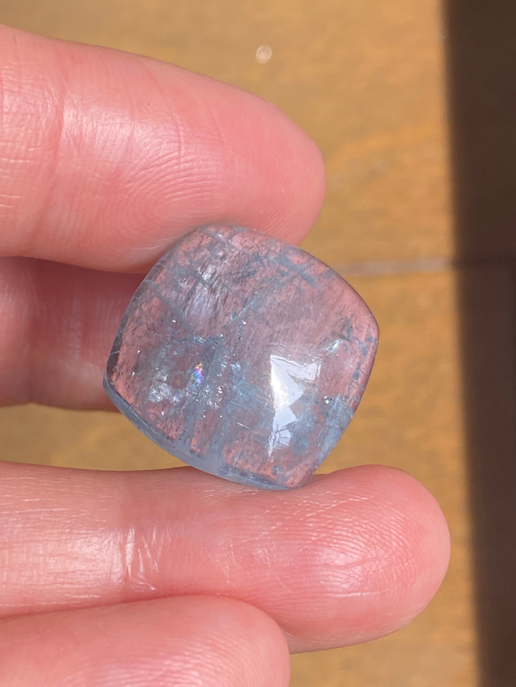 ♢High-Grade♢Big カボション アクアマリン ルース12  天然石　天然色 17枚目の画像