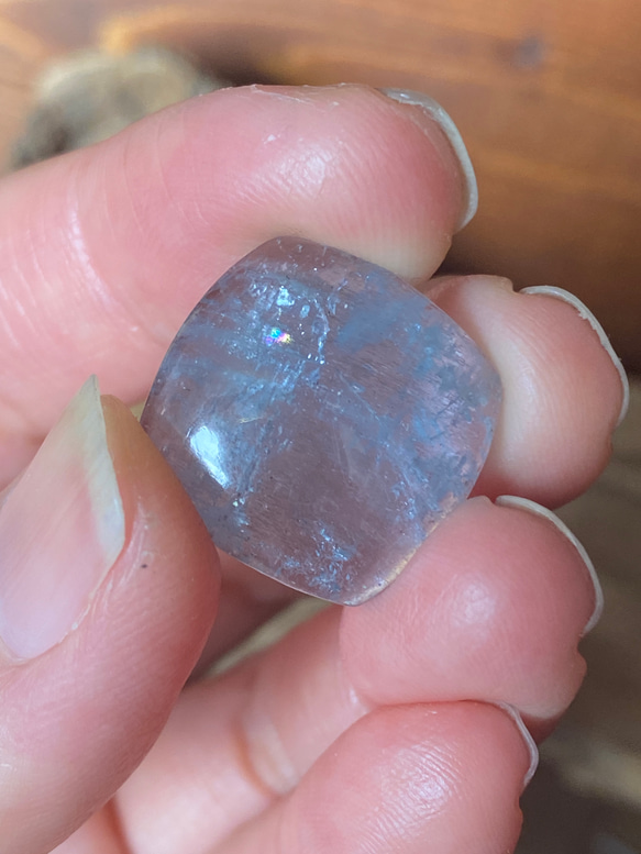 ♢High-Grade♢Big カボション アクアマリン ルース12  天然石　天然色 16枚目の画像