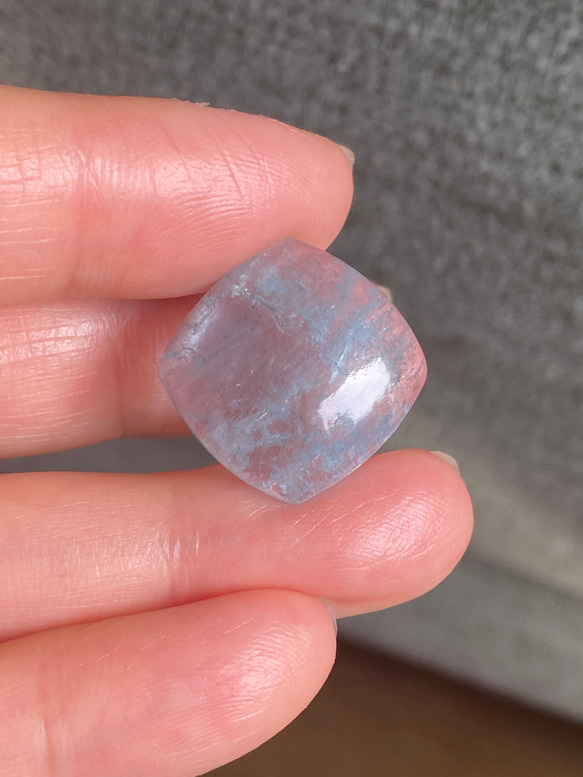 ♢High-Grade♢Big カボション アクアマリン ルース12  天然石　天然色 6枚目の画像