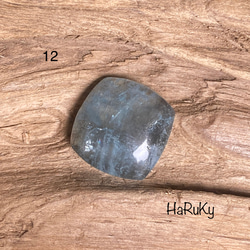 ♢High-Grade♢Big カボション アクアマリン ルース12  天然石　天然色 1枚目の画像
