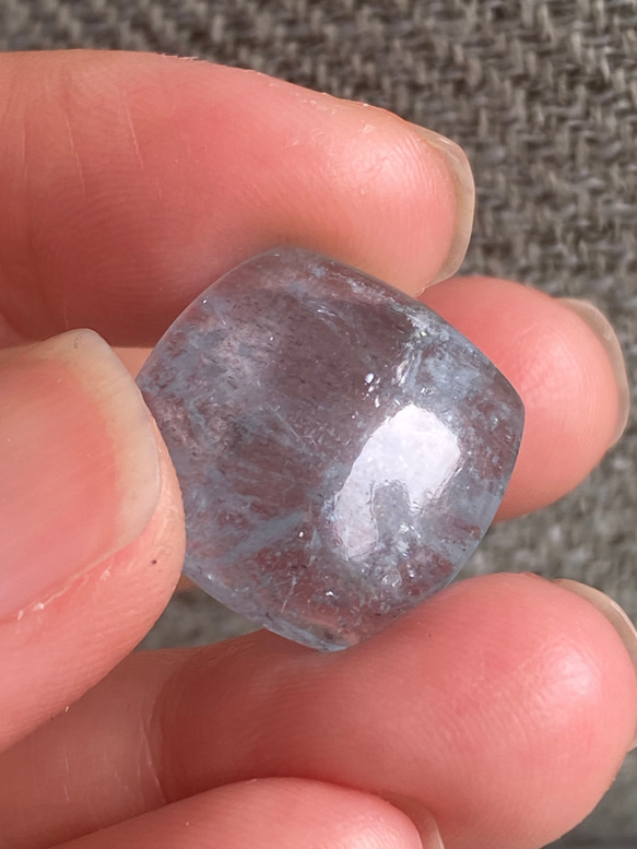 ♢High-Grade♢Big カボション アクアマリン ルース12  天然石　天然色 15枚目の画像