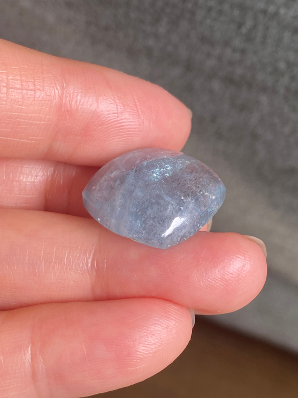 ♢High-Grade♢Big カボション アクアマリン ルース12  天然石　天然色 11枚目の画像