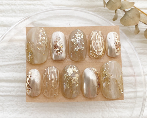 即購入❌ニュアンスネイル前撮り卒業式振袖袴成人式ウェディングブライダル淡色 現品 サイズ変更不可 ネイルチップ ニュアンスネイル 成人式 卒業式 前