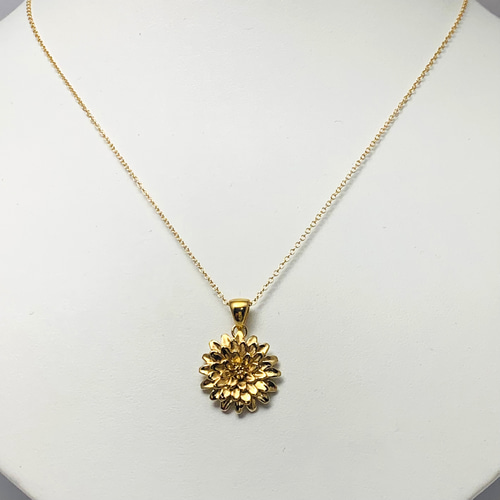 たんぽぽのネックレス 〜K18GP〜 ネックレス・ペンダント moon