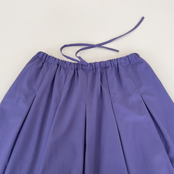 ロングプリーツスカート♪cotton polyester * Lavender 7枚目の画像
