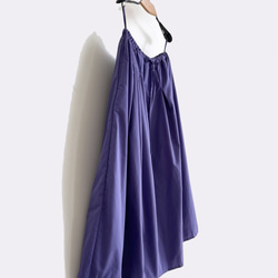 ロングプリーツスカート♪cotton polyester * Lavender 6枚目の画像