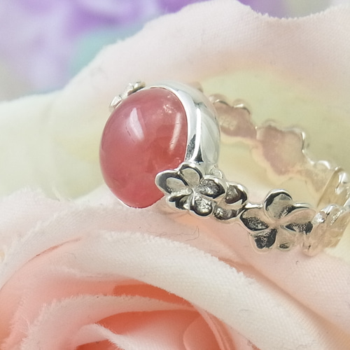 ☆一点限り☆プルメリアとインカローズ リング フリーサイズBali