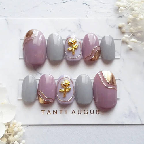 ネイルチップ　オーダー　韓国　フレンチネイル　シンプル　クローバー ネイルチップ オーダー 韓国 フレンチネイル シンプル クローバー