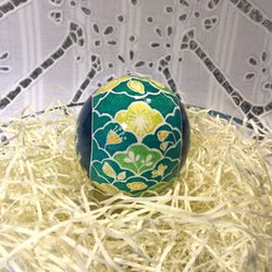 イースターエッグ(PYSANKY)  本物の卵です(๑˃̵ᴗ˂̵) 6枚目の画像