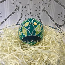 イースターエッグ(PYSANKY)  本物の卵です(๑˃̵ᴗ˂̵) 5枚目の画像