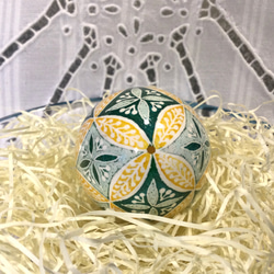 イースターエッグ(PYSANKY)  本物の卵です(๑˃̵ᴗ˂̵) 5枚目の画像