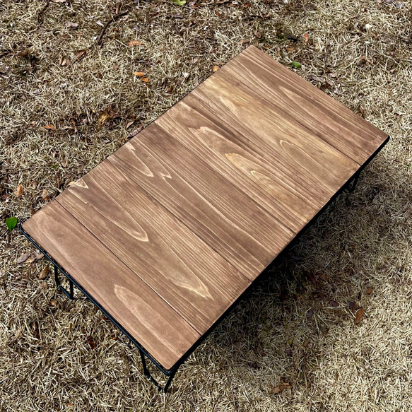 IGT フィールドラック HIBARI スノーピーク フラットバーナー 天板 creema限定　アンティーク　ローテーブル　男前　リビングテーブル DG1436015369(10920円)