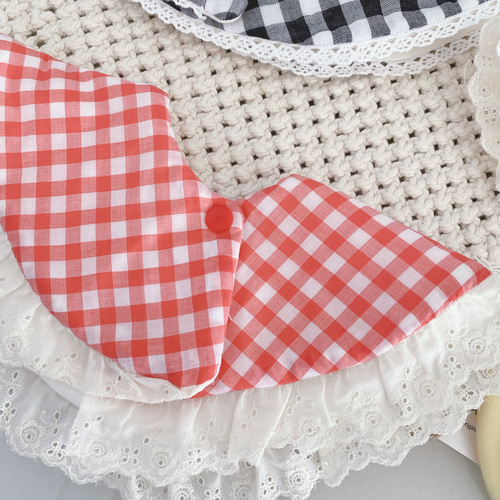 ギンガムチェックスタイ】スタイ、よだれかけ、赤ちゃん、出産祝い