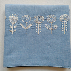 ランチョンマット&ナプキンセット　６枚セット　花の刺繍　カットワーク 0ffaa97b202958c5b6ccec91e8b9df