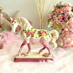 アンティーク、花台、置物、馬、ロココ アンティーク、花台、置物、馬、ロココ