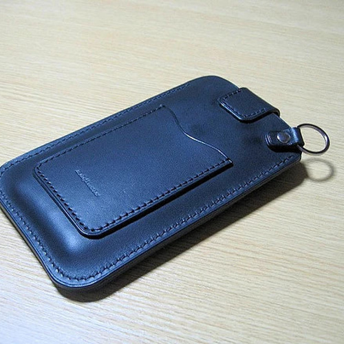 受注製作】スマホショルダー（SS02） 本革総手縫い スマホ