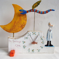 Dr. Strange Cat Clock　（Moon） 1枚目の画像