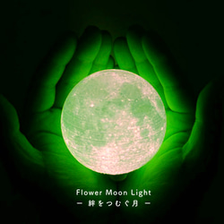 【New!】Flower Moon Light - 絆をつむぐ月 -｜月ライト(小)【数量限定/春季限定カラーセット♪】 1枚目の画像