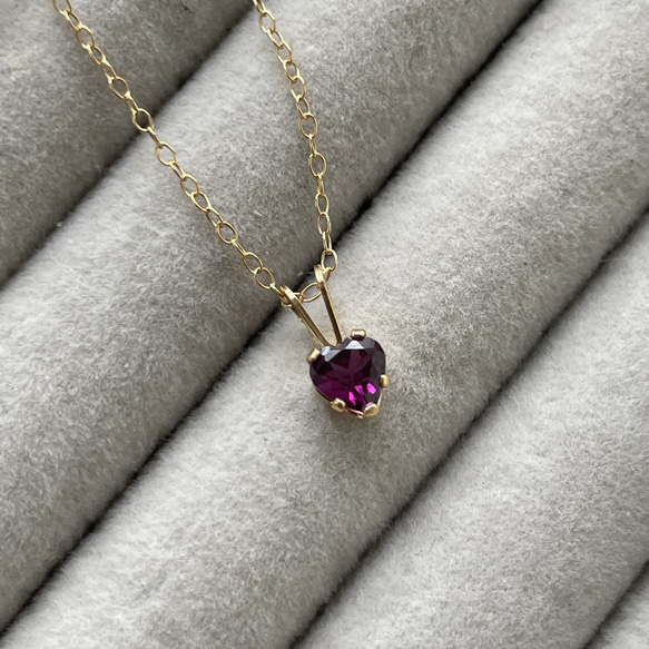 Grape Heart♡ ... Rhodolite Garnet 4枚目の画像