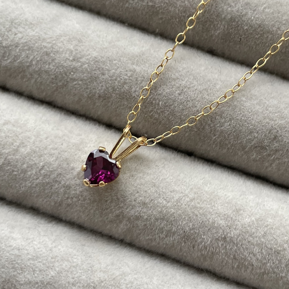 Grape Heart♡ ... Rhodolite Garnet 2枚目の画像