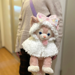 一緒にお出かけCarry Me♡ショルダーひも付きハーネス　ダッフィーフレンズ用♡ 11枚目の画像