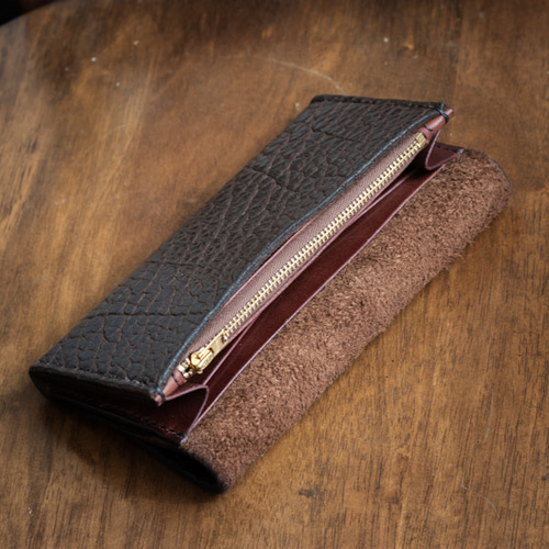 タタンカ 三つ折り長財布 アメリカバイソン 長夾 yoki 的作品 15546441