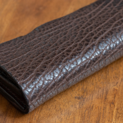 タタンカ 三つ折り長財布 アメリカバイソン 長夾 yoki 的作品 15546441