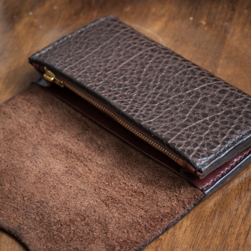 タタンカ 三つ折り長財布 アメリカバイソン 長財布 yoki 通販 15546441