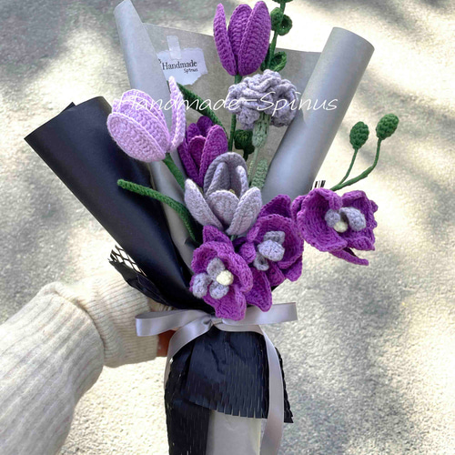 布花　染め花　ハンドメイド　アートフラワー　 ウェディングブーケ　3点セット 布花 染め花 ハンドメイド アートフラワー ウェディングブーケ 3点