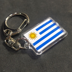 ◆新品◆ ウルグアイ キーホルダー 国旗 Uruguay 2枚目の画像