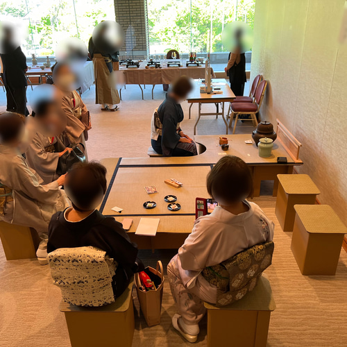 組み立て式 立礼棚 茶道具（段ボールタイプ）炉/風炉畳2種付属
