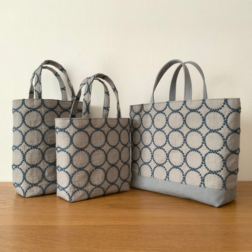 ミナペルホネン バッグ ミニタテトート タンバリン ライトグレー