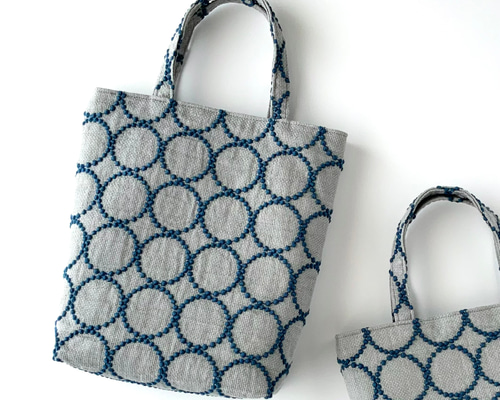 ミナペルホネン バッグ ミニタテトート タンバリン ライトグレー