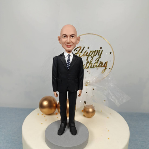 ケーキトッパー オーダーメイド 似顔絵プレゼント フィギュア人形