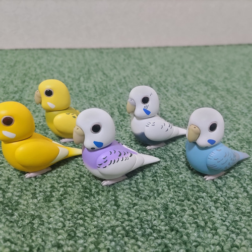 セキセイインコフィギュア セキセイインコのミニチュアフィギュア : ゆほびかヤフー