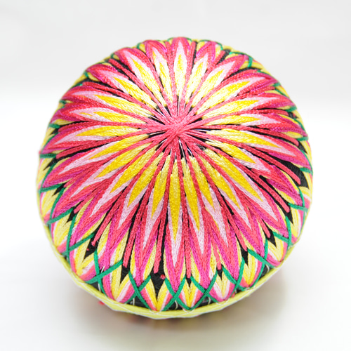 手まりN5 花火 直径10cm[ てまり 手毬 手鞠 ] その他インテリア雑貨