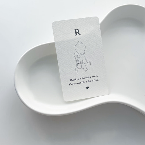 オリジナルイラストカード 】記念日 ベビー カップル プレゼント