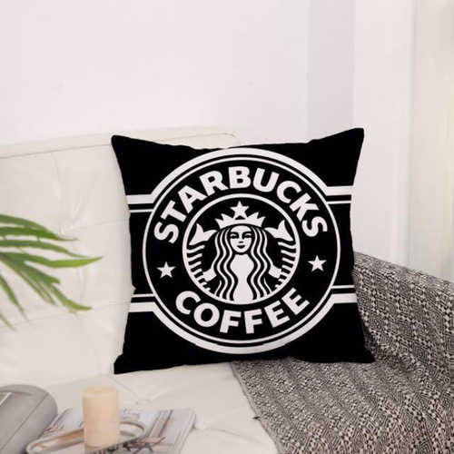 ✨大人気✨スタバ✨クッションカバー✨ブラック クッション