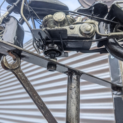 アメリカンバイク バイク屋 壁掛け看板  オープン サインボード  OPEN  #店舗什器  #スパナレンチ  ハーレー 10枚目の画像
