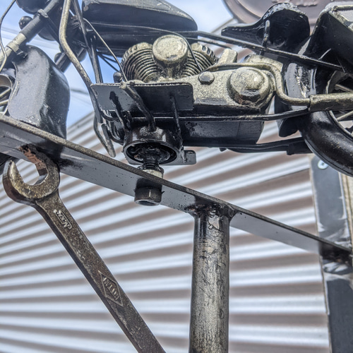 アメリカンバイク バイク屋 壁掛け看板 オープン サインボード アメリカンバイク バイク屋 壁掛け看板 オープン サインボード
