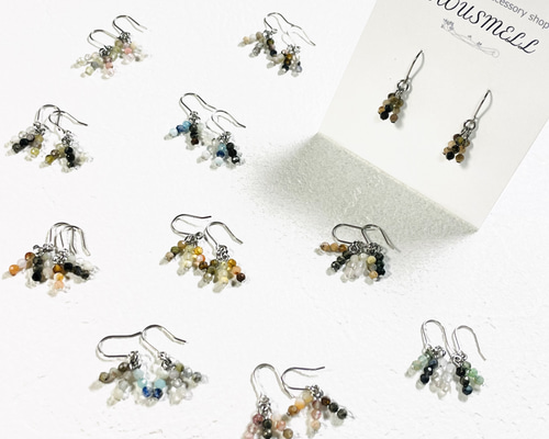 ★n.♡です♪◆天然石ピアス3点おまとめです♪ラリマー他 15415c0efccb3bcdfb9ea39e6db1d7