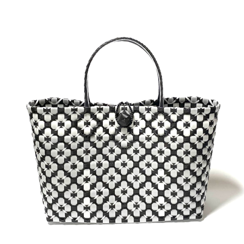 WOVEN かごバッグ ブラック・ホワイト 楽天市場】WOVEN ウーヴン Small Tote スモールトート メキシコ