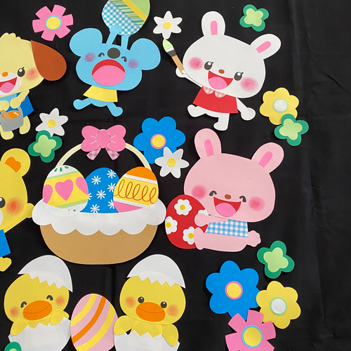 ハッピーイースター！】壁面飾り 春 イースター 装飾 雑貨・その他